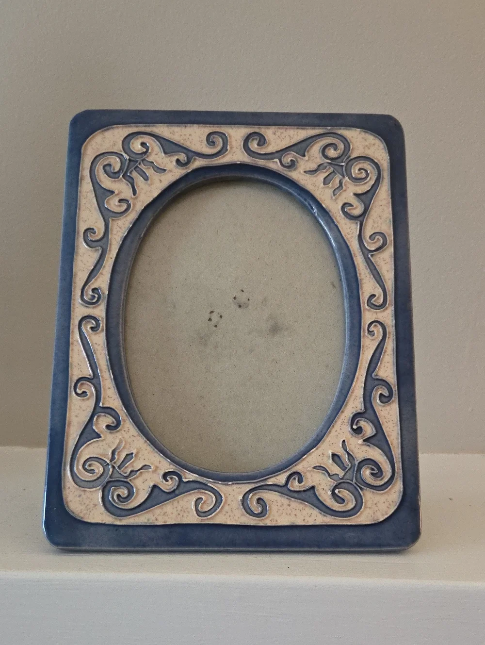 Ornate Ceramic Photo Frame